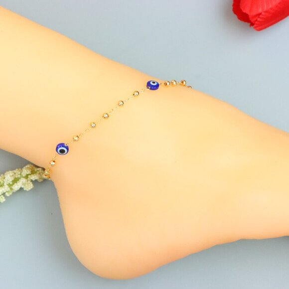 "Handmade Anklet – A Stylish Choice for Women, Thoughtful Gift Idea, EVCH1292 - Picture 4 of 12